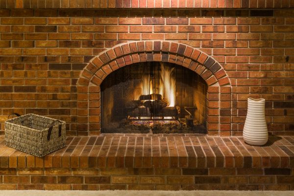Brick Fireplace Remodeling